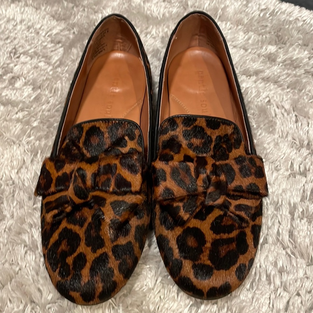 Cheetah print, flat slip on
